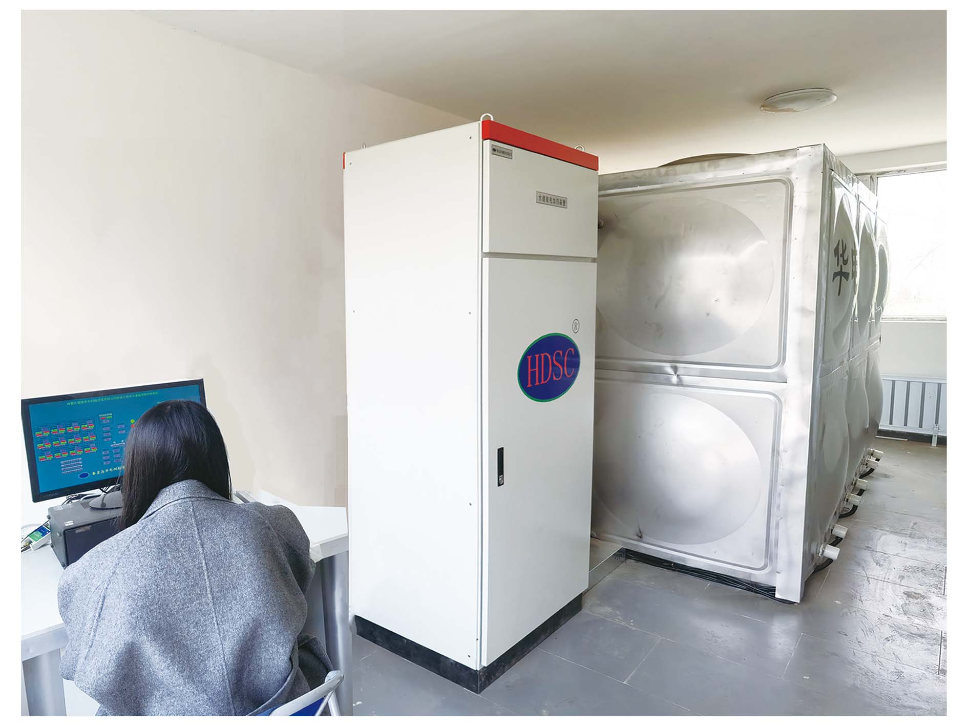 智慧水蓄能電供熱系統